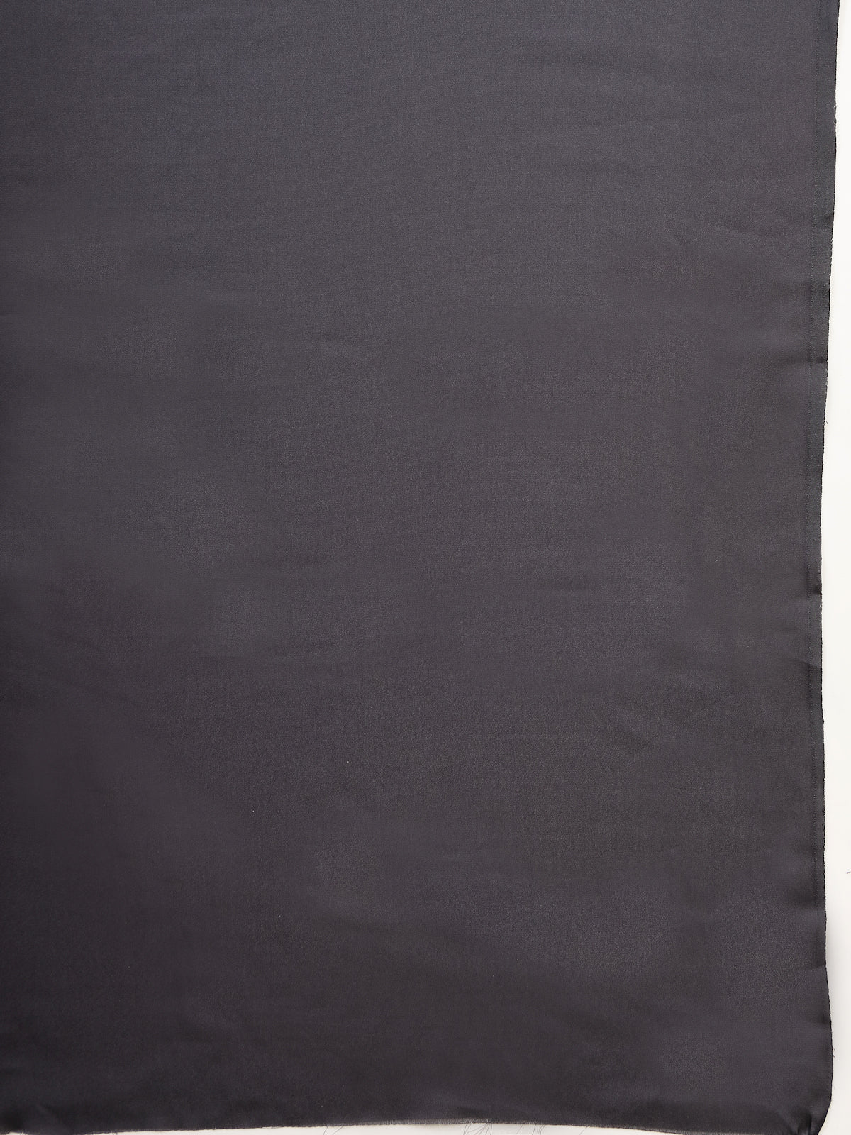 Dark Grey Satin Silk Saree